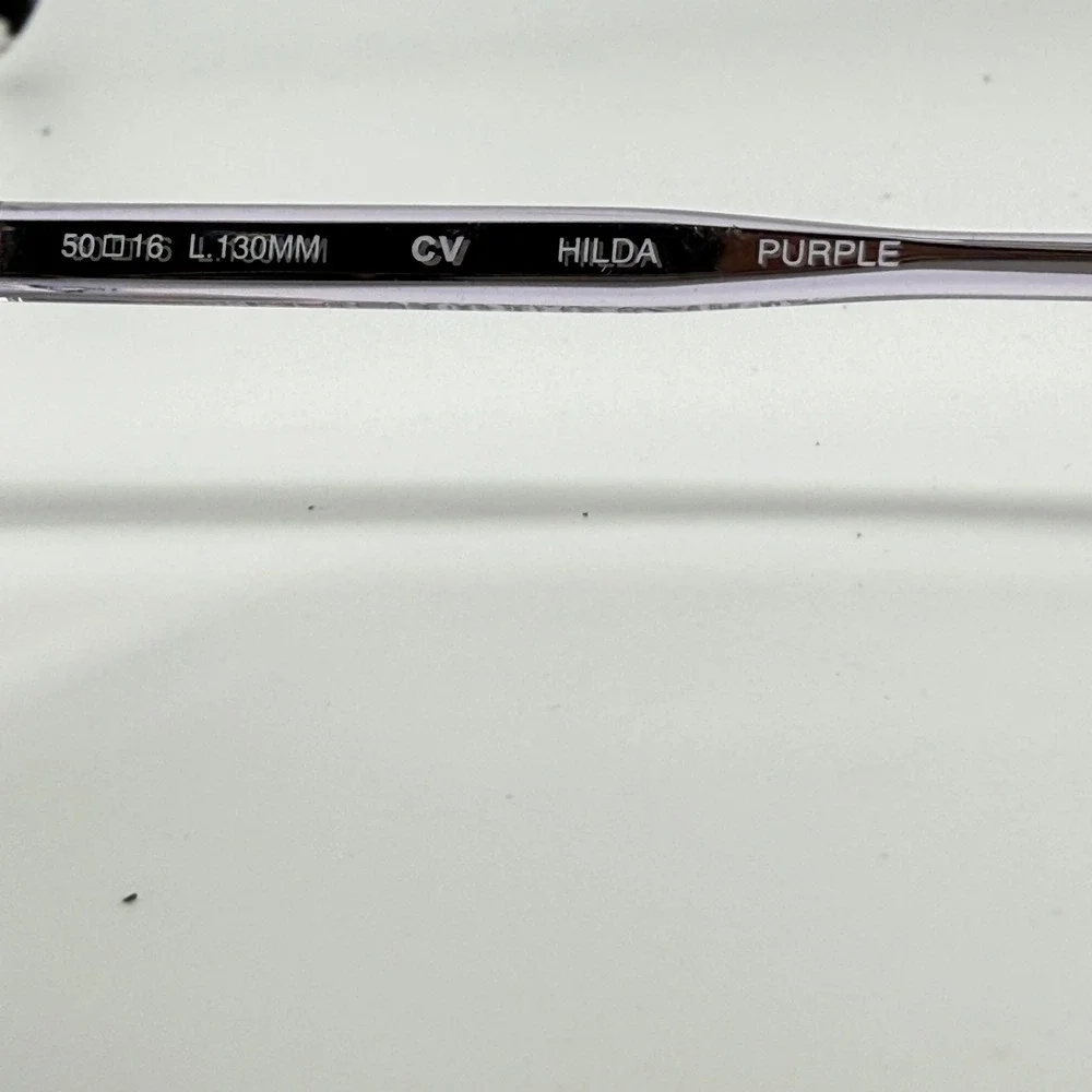 BCBGMAXAZRIA‎ Hilda Purple Petite Fit Eyeglasses Frames 50 16 130mm 21305
